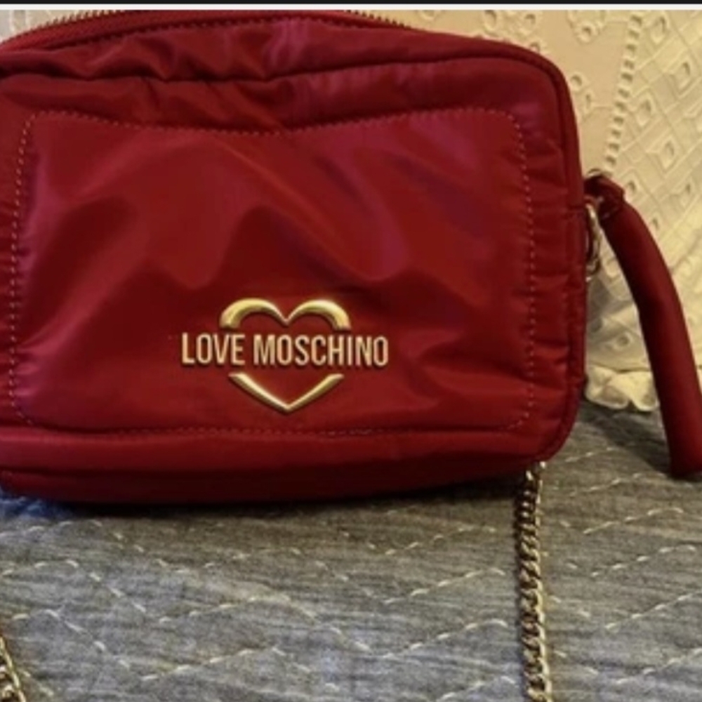 Love Moschino Bold Red Crossbody Bag
